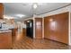 Kitchen with wood cabinets, black appliances and pantry at 3430 Potneck Rd, Salisbury, NC 28147