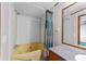 Clean bathroom with a shower/tub combo and wood vanity at 3430 Potneck Rd, Salisbury, NC 28147