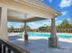Inviting community pool with spacious deck and pergola at 2313 Loire Valley Dr, Fort Mill, SC 29707