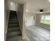 Carpeted staircase leading to the upper level of the home at 108 Lee Dr, Shelby, NC 28150