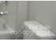 Bathroom with toilet and shower at 4225 S New Hope Rd # 9, Cramerton, NC 28032
