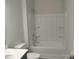 Bathroom with a bathtub, shower, and built in shelving at 4223 S New Hope Rd # 8, Cramerton, NC 28032