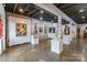 Spacious art gallery with various paintings and sculptures at 4227 S New Hope Rd # 10, Cramerton, NC 28032