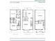 3-story floor plan with 2 car garage and covered porch at 4227 S New Hope Rd # 10, Cramerton, NC 28032