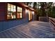 Spacious deck with access to the kitchen and outdoor scenery at 165 Clearview Point Dr, Mount Gilead, NC 27306