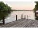 Serene view of calm lake water, ideal for a relaxing lakeside home at 165 Clearview Point Dr, Mount Gilead, NC 27306