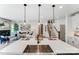 Open concept kitchen with large island, stainless steel appliances, and seating at Lot 22 Devonshire Rd # 22, Denver, NC 28037