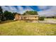 Brick ranch house with a spacious backyard and deck at 3811 Sherer Rd, Sharon, SC 29742