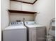Laundry room complete with washer and dryer at 3811 Sherer Rd, Sharon, SC 29742