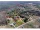 Aerial view of property showing lot lines and surrounding area at 3811 Sherer Rd, Sharon, SC 29742