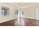 Well-lit bedroom featuring hardwood floors and ample natural light at 615 Peach St, Shelby, NC 28150