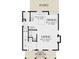Floor plan showcasing living, dining, kitchen and patio areas at 310 New Bern Ave, Statesville, NC 28677