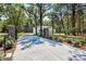 Long driveway leading to a charming house with a gated entry at 9911 Stacy Howie Rd, Waxhaw, NC 28173