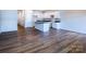 Modern kitchen featuring an island and white cabinets at 2791 Ruby Mill Dr # 38, Gastonia, NC 28056