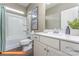 Clean bathroom with tub, toilet, and vanity at 1205 Red River Dr, Salisbury, NC 28144