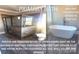 Primary bathroom featuring a walk-in shower and a freestanding soaking tub at 00 Wilson Ct # 12, Lincolnton, NC 28092