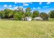 Spacious backyard with shed and mature trees at 215 Bethesda Rd, Statesville, NC 28677