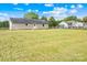Large backyard of a ranch style home at 215 Bethesda Rd, Statesville, NC 28677