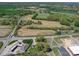 High-angle view of a large land lot near highway at 112 W Highway 218 Rd, Monroe, NC 28110