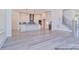 Open concept kitchen with island and hardwood floors at 106 Windbluff Ct # 163, Statesville, NC 28677