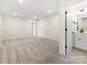 Spacious finished basement perfect for a recreation room at 1005 Piper Meadows Dr # 1, Waxhaw, NC 28173