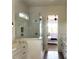 Luxurious bathroom with a large walk-in shower and marble countertops at 139 Dabbling Duck Cir, Mooresville, NC 28117