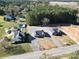 Aerial view showing two new homes and surrounding area at 9605 Hwy 52 N None # 4, Wadesboro, NC 28170