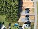 Aerial view showing a new home, lot, and pool at 9605 Hwy 52 N None # 4, Wadesboro, NC 28170