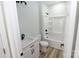 Clean bathroom with a tub/shower combo and white vanity at 9617 Hwy 52 N None # 3, Wadesboro, NC 28170