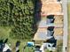 Aerial view of two houses and a pool on a large lot at 9617 Hwy 52 N None # 3, Wadesboro, NC 28170