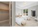 ' bedroom with twin beds, closet, and playful decor at 130 Cherokee Rd # 102, Charlotte, NC 28207