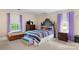 Comfortable bedroom with antique wooden bed and ample storage at 205 Vauxhall Dr, Shelby, NC 28150