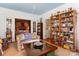 Inviting sunroom with access to the living room and lots of natural light at 205 Vauxhall Dr, Shelby, NC 28150
