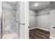 Bathroom featuring a shower, toilet and a walk-in closet at 121 Arboretum Way, Shelby, NC 28152