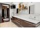 Modern bathroom with double vanity, large mirrors, and a spacious layout at 139 S Tryon St # 6, Charlotte, NC 28202