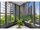 Private balcony with expansive city views at 139 S Tryon St # 6, Charlotte, NC 28202