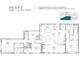 3-bedroom, 3.5-bath home plan; 2,594 conditioned sq ft at 409 Queens Rd # 402, Charlotte, NC 28207