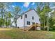 Two-story house with deck and wooded backyard at 11601 Cresthill Dr, Mint Hill, NC 28227