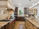 Luxury kitchen with high-end appliances and custom cabinetry at 9044 Island Point Rd, Charlotte, NC 28278