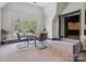 Game room with chess table and access to home theater at 9044 Island Point Rd, Charlotte, NC 28278