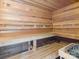 Relax in this private cedar wood sauna at 9044 Island Point Rd, Charlotte, NC 28278