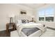 Bright bedroom with large window and plush carpet at 164 Sari St, Troutman, NC 28166