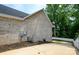 Brick home exterior showcasing AC unit and driveway at 539 N C Ave, Maiden, NC 28650