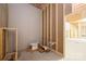 Unfinished basement bathroom with toilet and plumbing at 539 N C Ave, Maiden, NC 28650