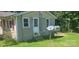 Tan house exterior with red shutters and satellite dish at 335 Rosenwald School St, Catawba, NC 28609