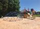 Playground with climbing dome and slide at 150 Marina Dr, New London, NC 28127