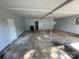 Spacious garage with ample storage space and access to the house at 3130 Faith Rd, Salisbury, NC 28146