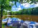 Scenic view of a tranquil lake and lush greenery at 509 Pine Needle Ct, Weddington, NC 28104