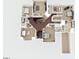 Four bedrooms and multiple bathrooms upstairs at 509 Pine Needle Ct, Weddington, NC 28104