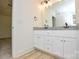 Double vanity bathroom with granite countertop at 271 Malvern Dr, Concord, NC 28025